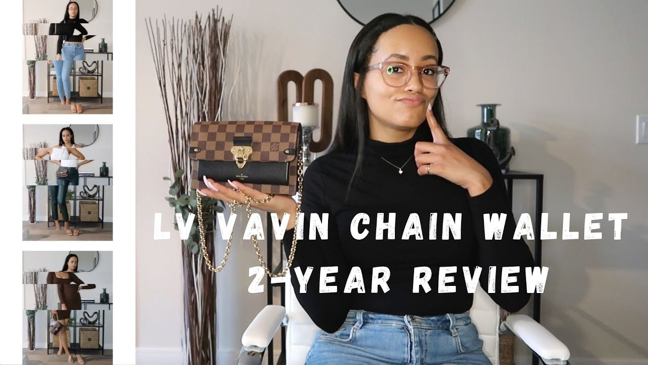 Кошелек Louis Vuitton Vavin Chain | Обзор за 2 года | Износ | Стиль
