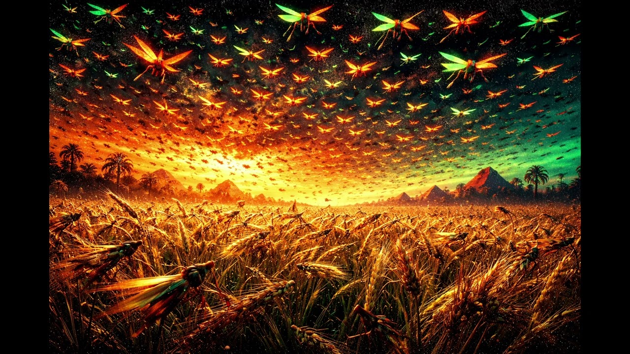 Eighth Plague: Locusts (Exodus 10:1-20)