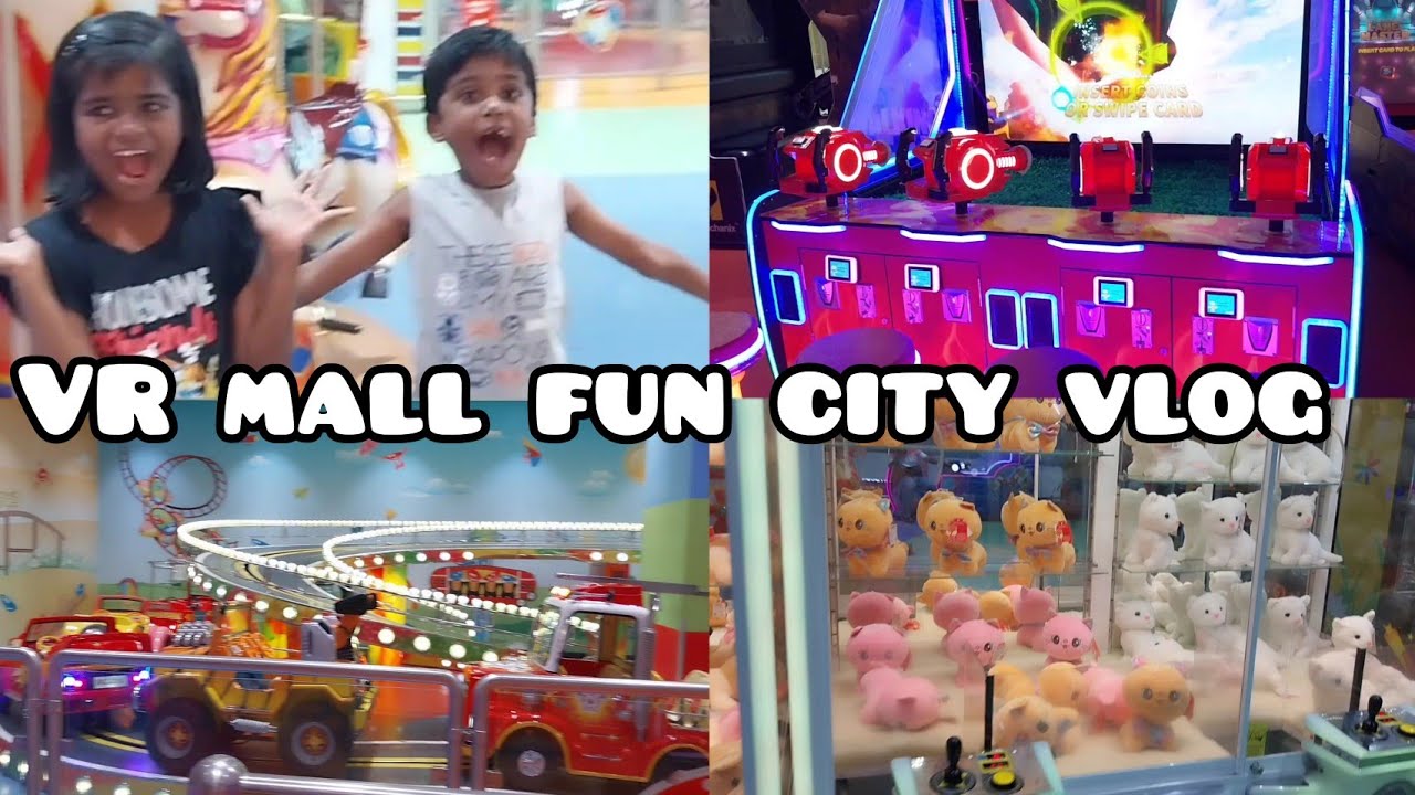 Fun City at VR Mall Chennai | Shopping mall | VR Mall Fun City