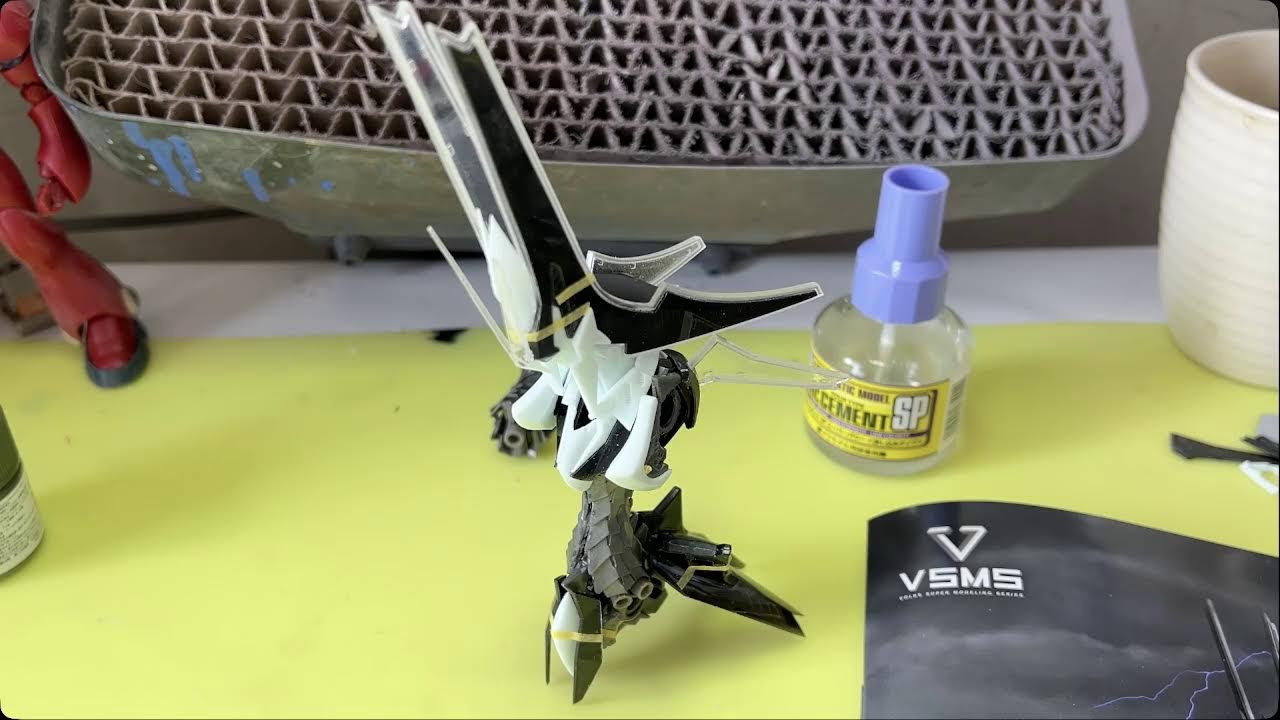 1/100ディー・カイゼリン制作03腰組み立て【模型製作&雑談】#ファイブスター物語