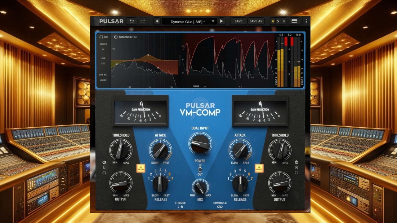 Lowest Price Ever!! Best Manley Vari-Mu Mastering Compressor VST! VM-COMP by Pulsar Audio