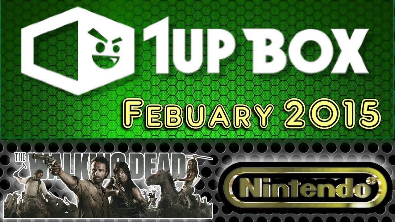 1UP Box February 2015 Unboxing - Apocalypse