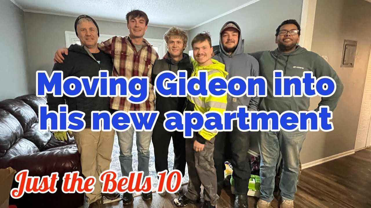 MOViNG GIDEON INTO HiS NEW APARTMENT 🥹