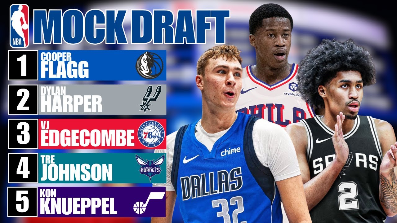 2025 NBA Mock Draft | FULL 1st Round + 2nd Round Picks
