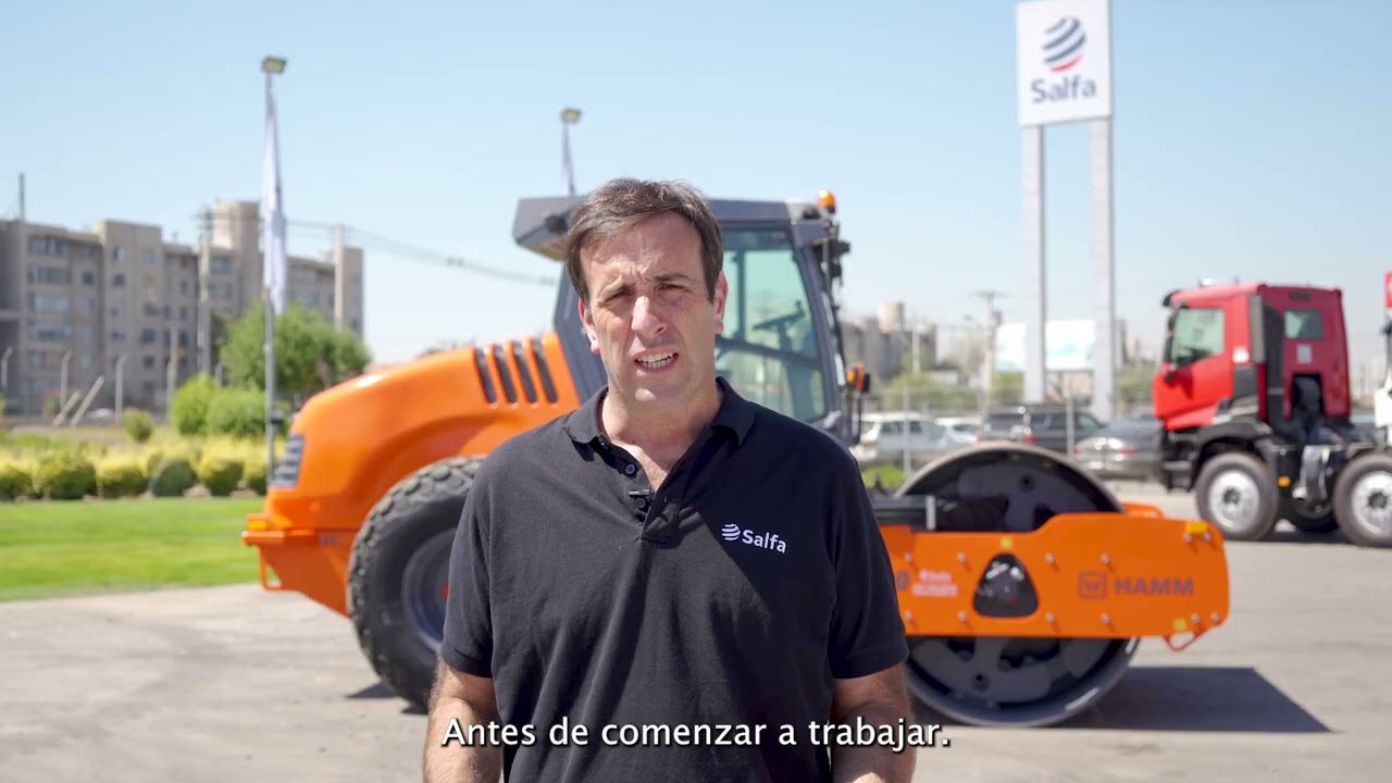Maquinaria • Inspecciones de rutina • Rodillo Hamm