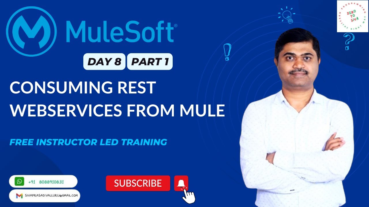MULESOFT TRAINING DAY8 - CONSUMING RESTFUL WEBSERVICES USING MULE -CHOICE ROUTER - BEST PRACTISES