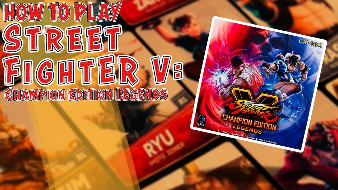 Street Fighter V: Champion Edition Legends | Как играть за 14 минут!