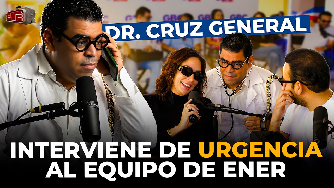 DR. CRUZ GENERAL INTERVIENE DE URGENCIA AL EQUIPO DE ESTO NO ES RADIO (RAFAEL BOBADILLA)