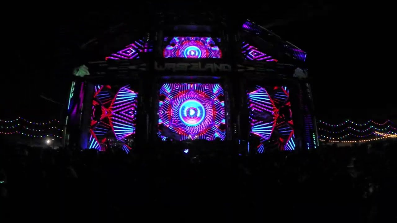 Tweekacore at The Basscon, wasteland stage at EDC Las Vegas 2022