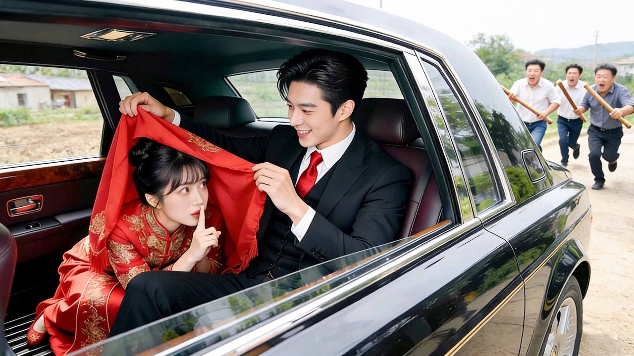 Village Girl Forced To Marry Old Bachelor—Escapes Into CEO’s Car, Accidentally Make Him Fall In Love