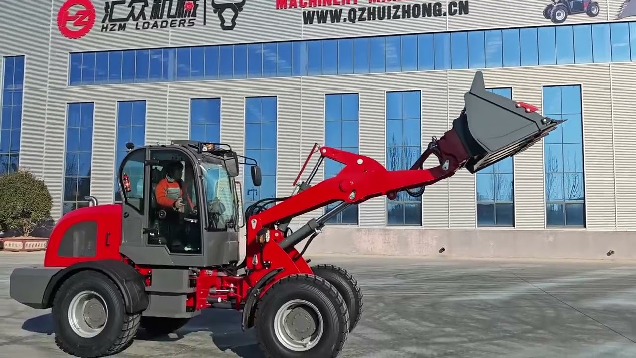 Hzm825 2.5ton Low Fuel Consumption Wheel Loader with CE