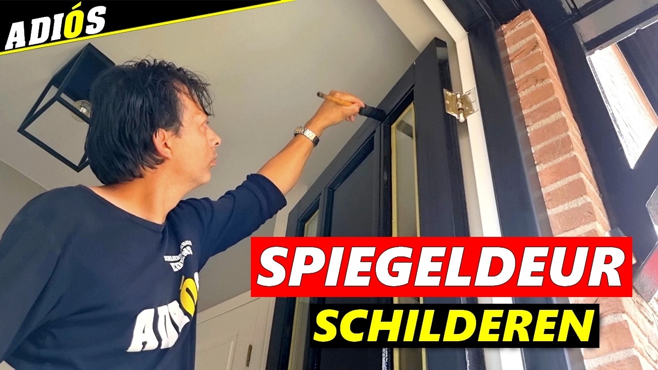 Mijn geheim om een deur te schilderen die glanst als een spiegel