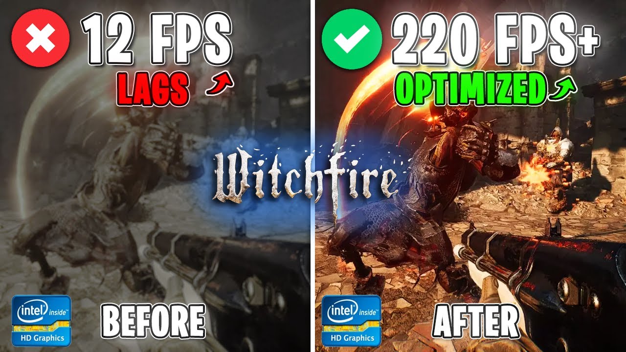 Witchfire - BEST Settings for FPS BOOST, Fix Lags and Stutter on ANY PC📈