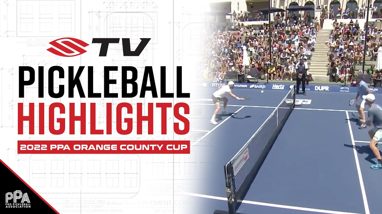 Riley Newman ATP Pickleball Highlight - 2022 PPA Select Medical Orange County Cup Men's Doubles