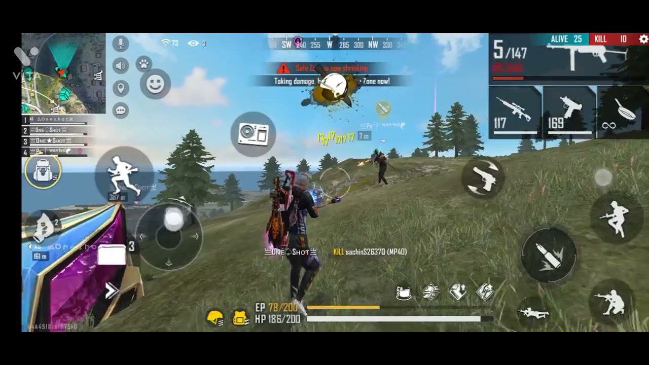 free fire gameplay video funny short by Rahul meena rj