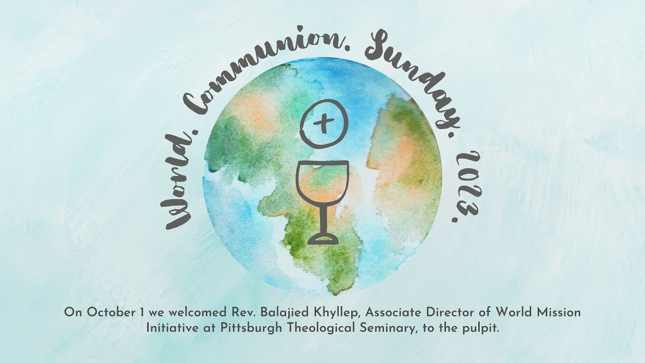 World Communion Sunday: Imitators or Impersonators? | Rev. Balajied Khyllep | 10.1.23