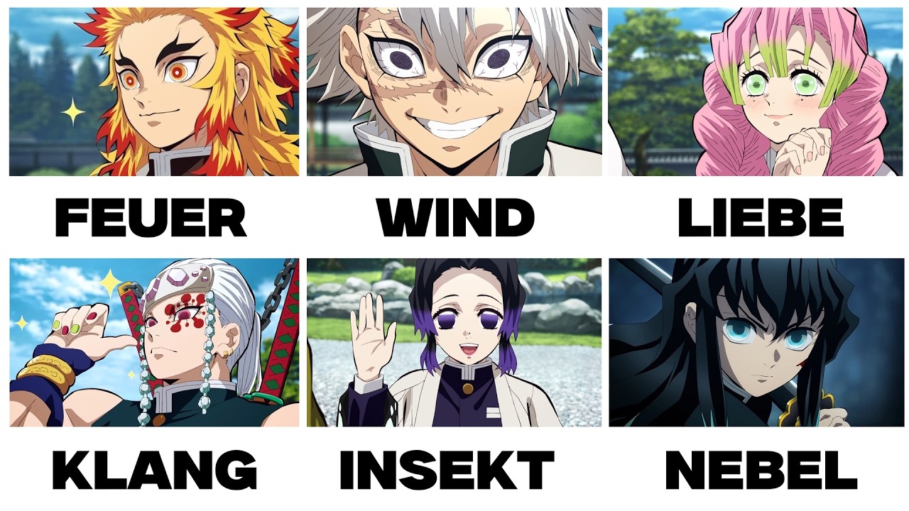 Alle 12 SÄULEN In Demon Slayer Erklärt in 33 Minuten