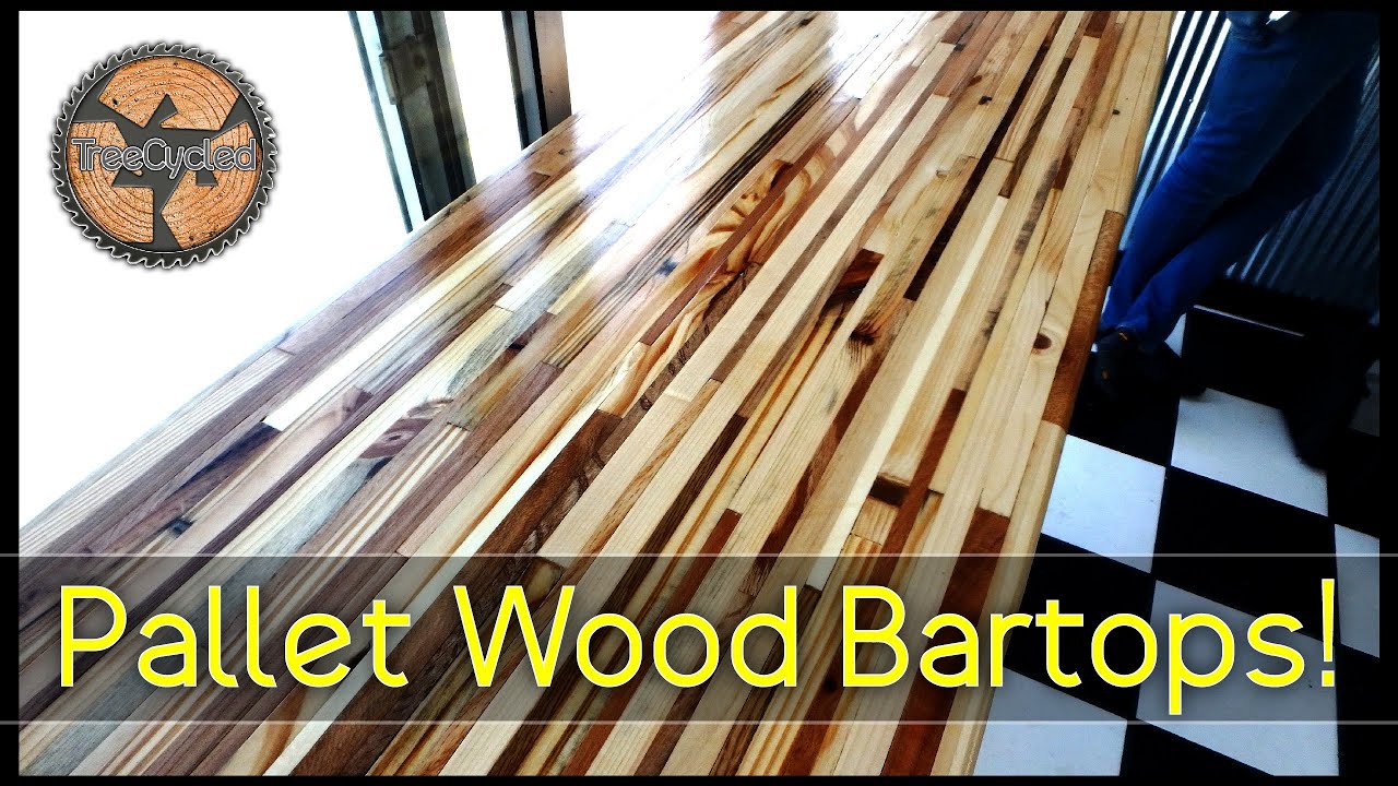Bartop Tables From 100% Pallet wood!