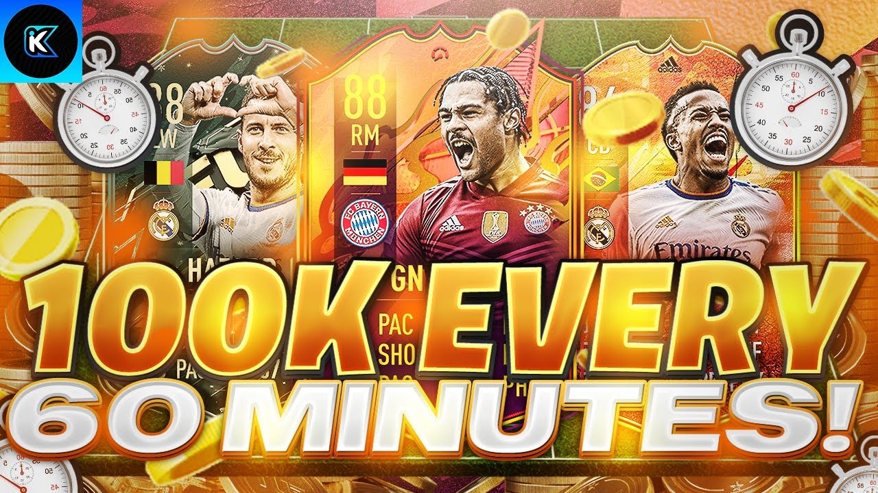 HOW TO MAKE 100K COINS NOW ON FIFA 22 EASIEST WAY TO MAKE COINS ON FIFA 22 BEST TRADING METHODS!