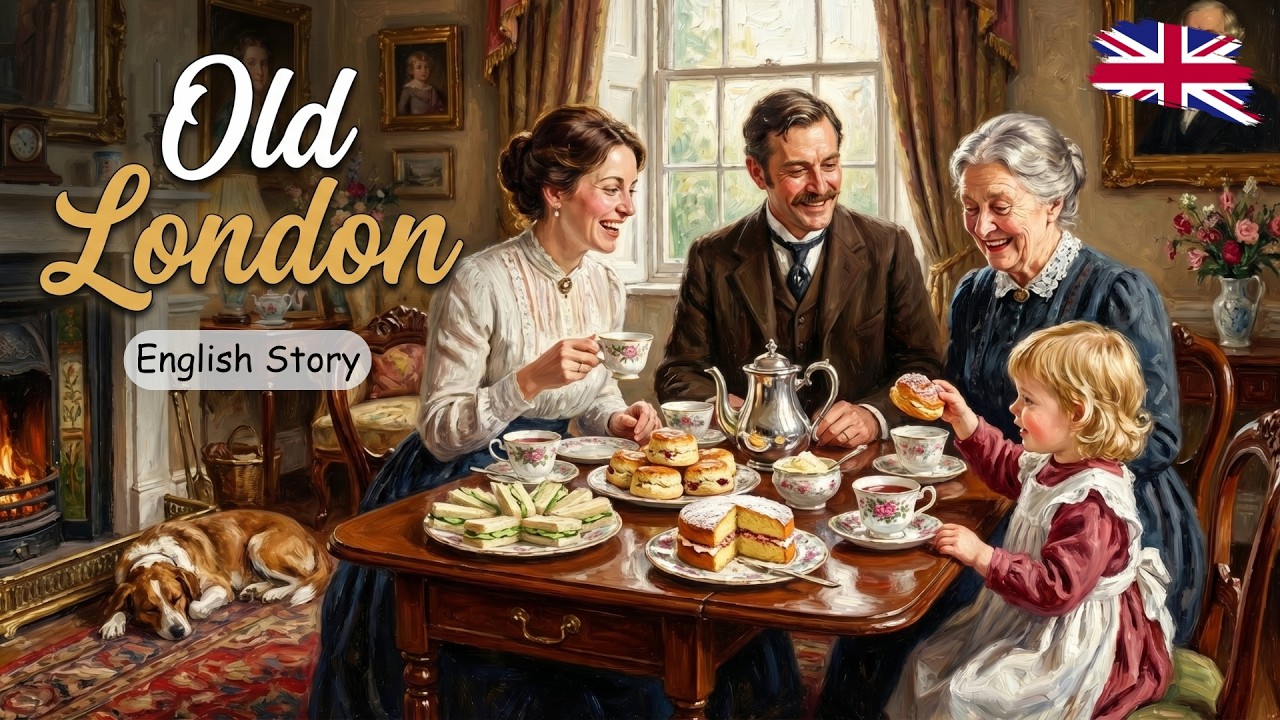 Learn English with a Victorian London Story | Listening + Vocabulary