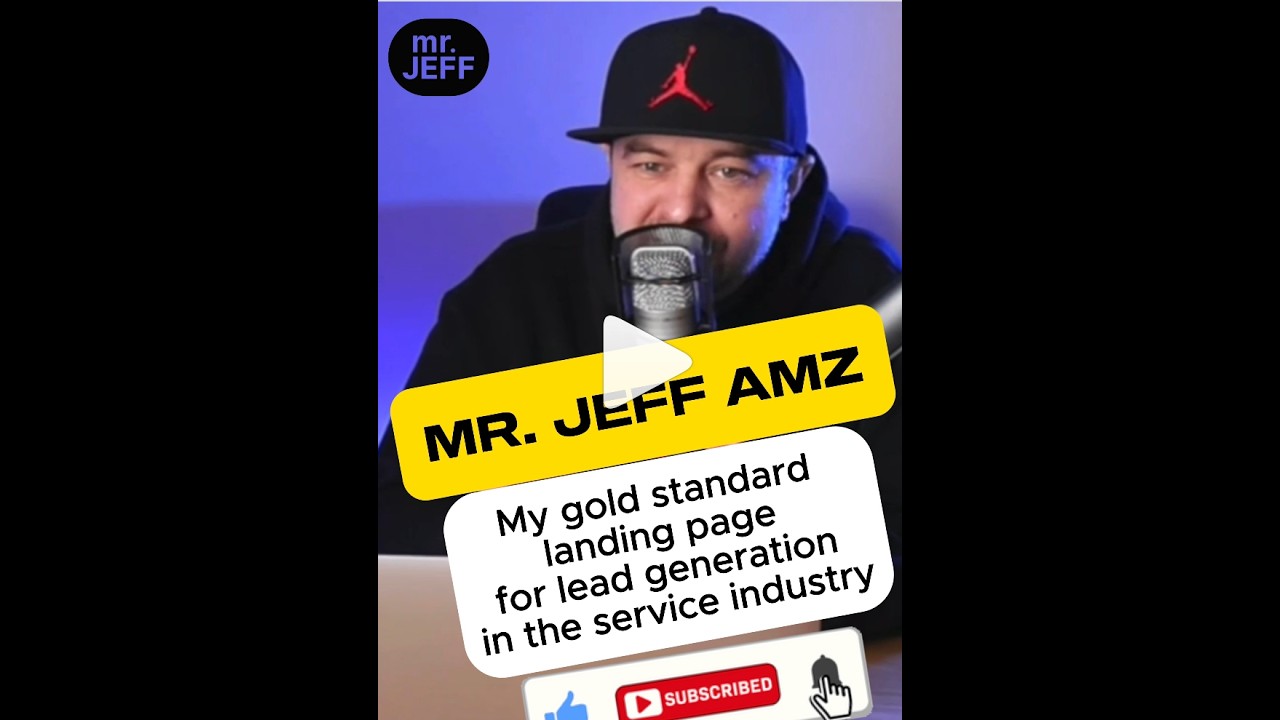 Я створити лендінг для послуг та лідогенерації: приклад Mr Jeff AMZ (структура, довіра, CTA)