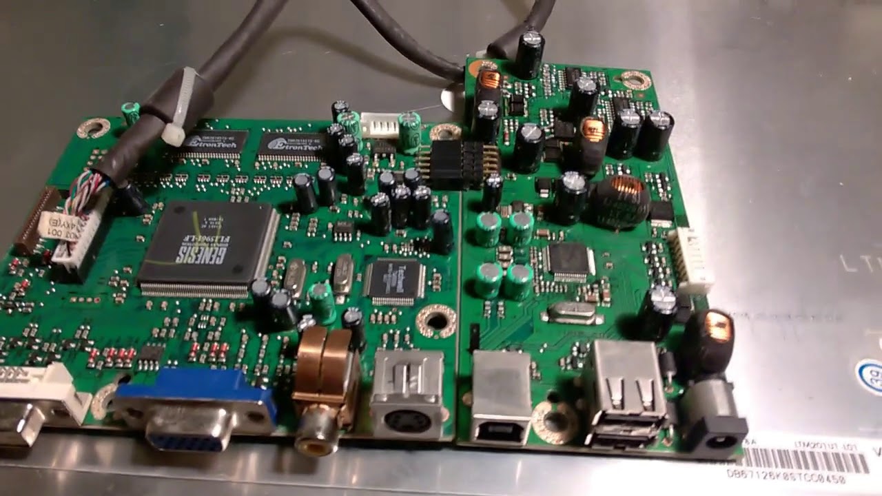 Dell 2007 FPb TearDown, небольшой, но важный, ремонт монитора