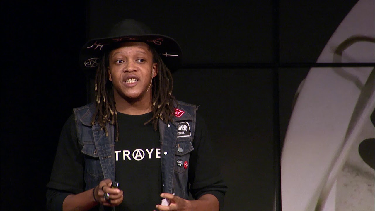 Skateboarding: The unprinted guide to life attitude | Aaron Hobgood | TEDxYearlingRoad