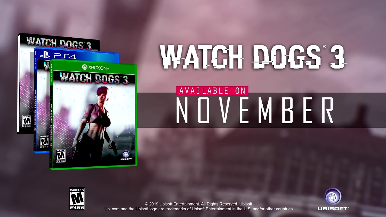 Watch Dogs 3 Cinematic Announcement Trailer E3 2019