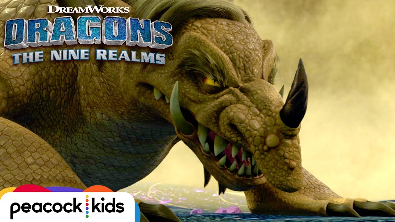 Incoming! One Giant, Angry Dragon on the Move | DRAGONS: THE NINE REALMS