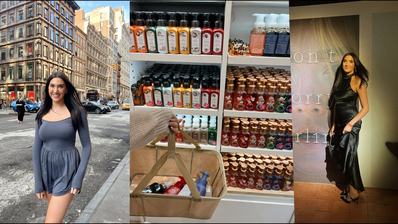 WEEK IN MY LIFE in the CITY | my first red carpet, fall prep + a great week :)