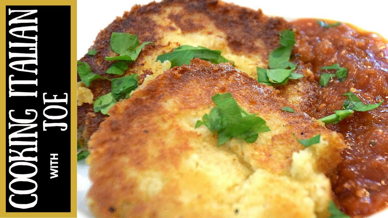 Fried Polenta with Parmesan Cheese | Cooking Italian with Joe