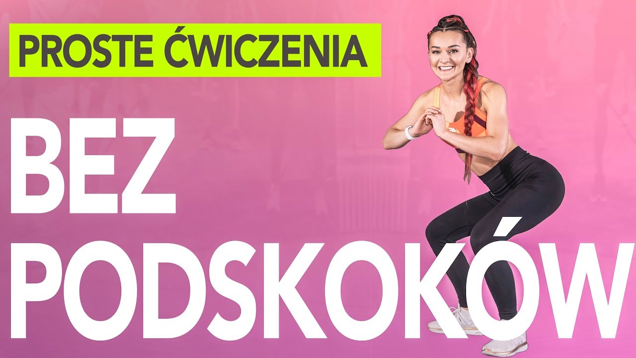BEZ PODSKOKÓW 🔥 CICHY ODCHUDZAJĄCY TRENING CARDIO 🤫