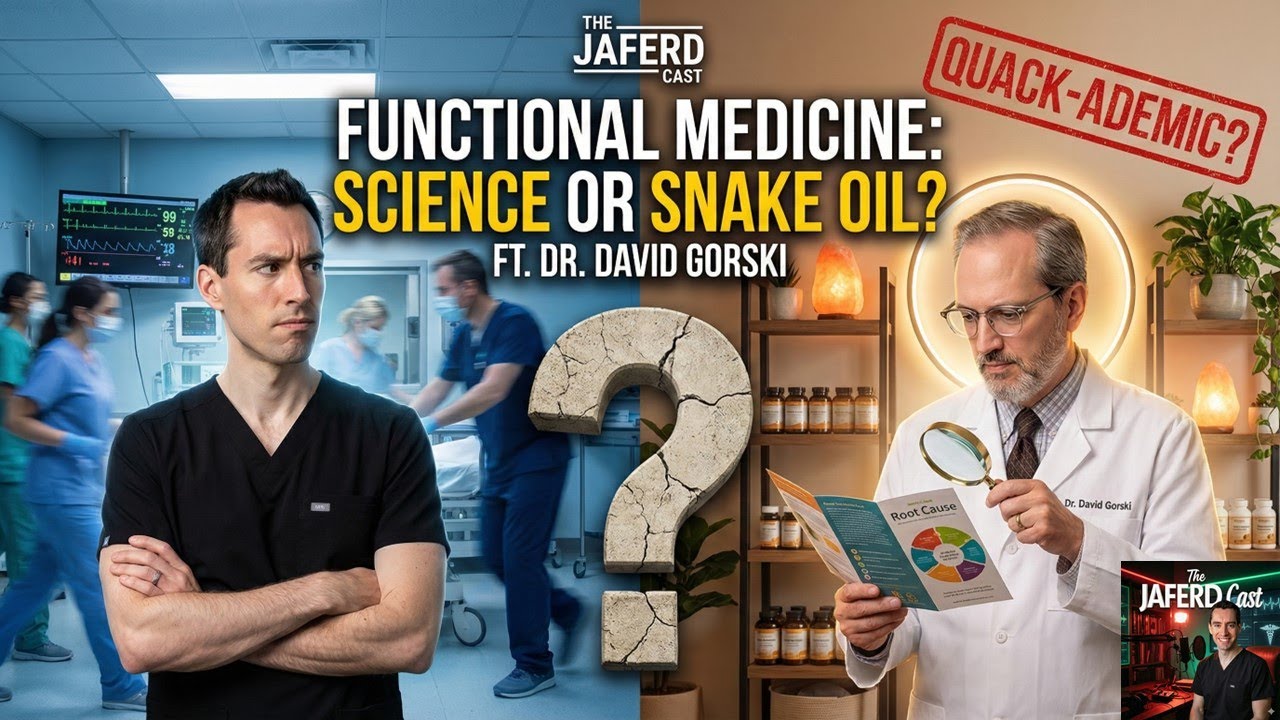 Functional Medicine: Science or Snake Oil? (ft. Dr. David Gorski) | The JAFERD Cast Ep. 15