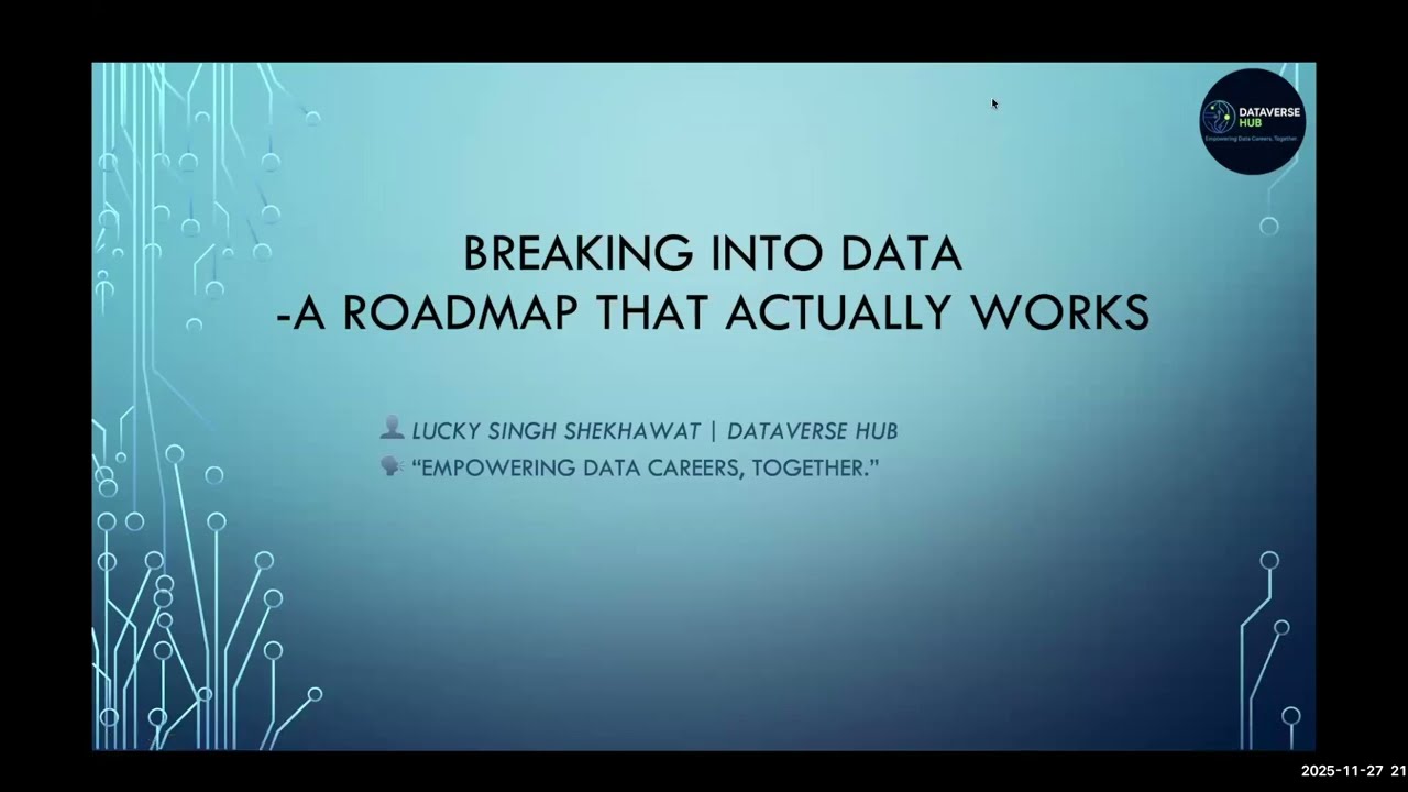 Breaking Into the Data Field | Real Success Stories, Roadmap & Lessons That Actually Work