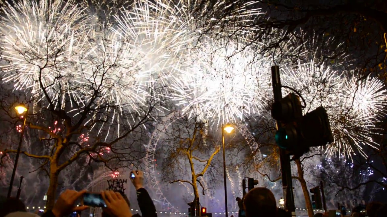 London NYE Fireworks 2017