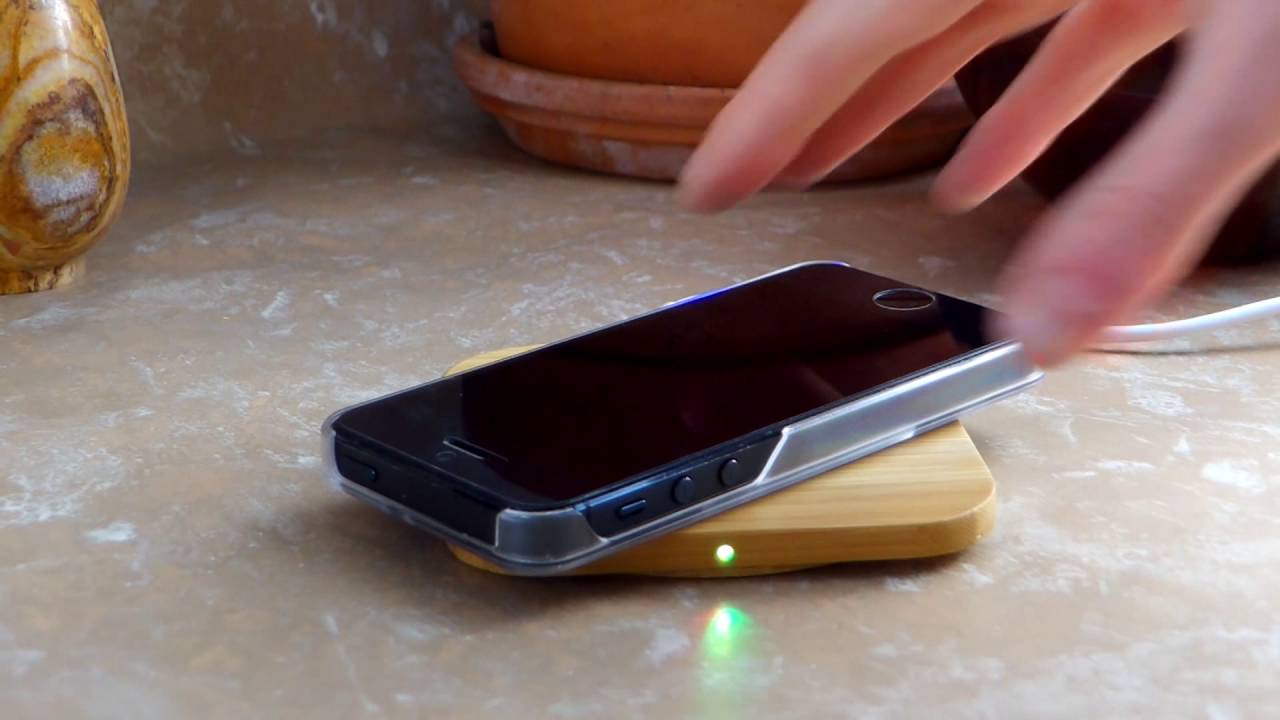 Nunet Natural Bamboo Wireless Charger