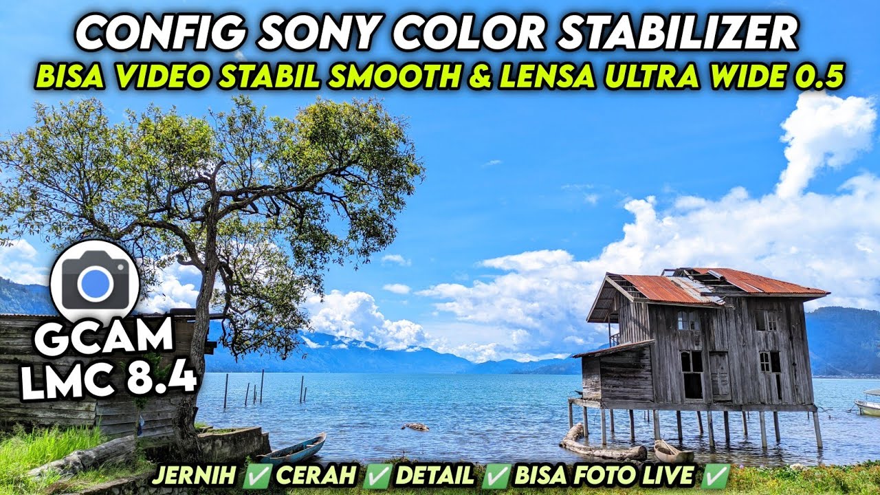 GCAM 8.4 SUPER CONFIG ‼️ Gcam Lmc 8.4 Sony Color Stabilizer Config, stable video & 0.5 enabled 🔥
