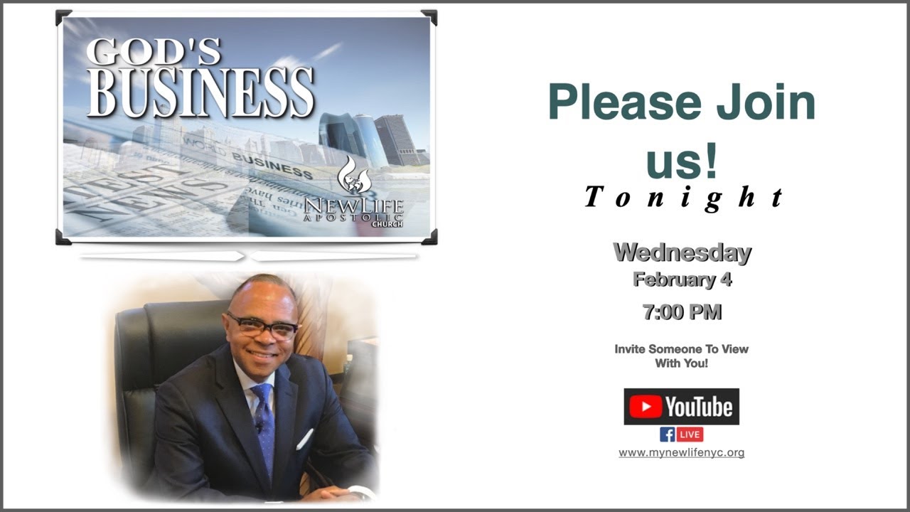 GOD’S BUSINESS - “The LORD of the Harvest”