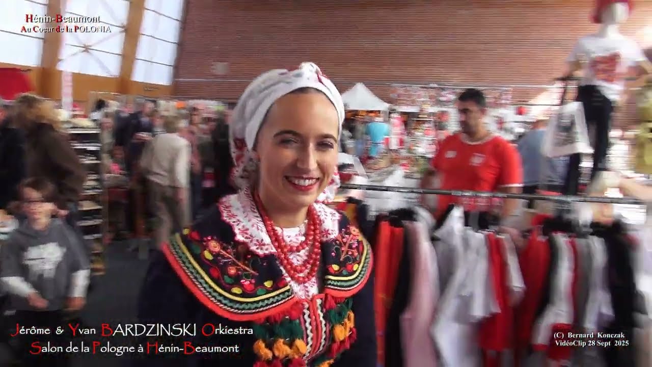 Au Salon de la POLOGNE de Hénin-Beaumont avec Jérôme & Yvan BARDZINSKI Orkiestra en Sept 2025
