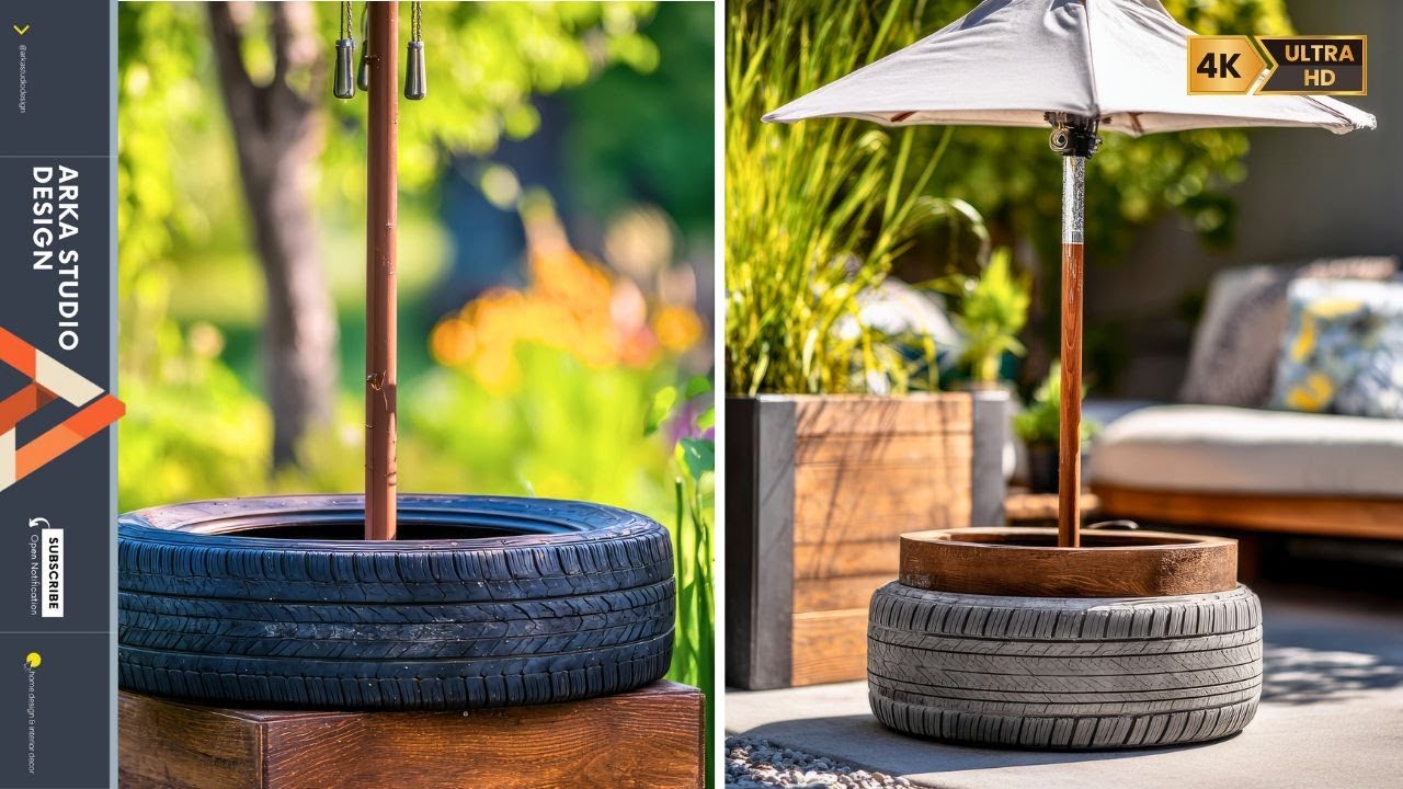 You’ll Never Throw Tires Away Again After Seeing These Amazing Backyard DIY Ideas ♻️