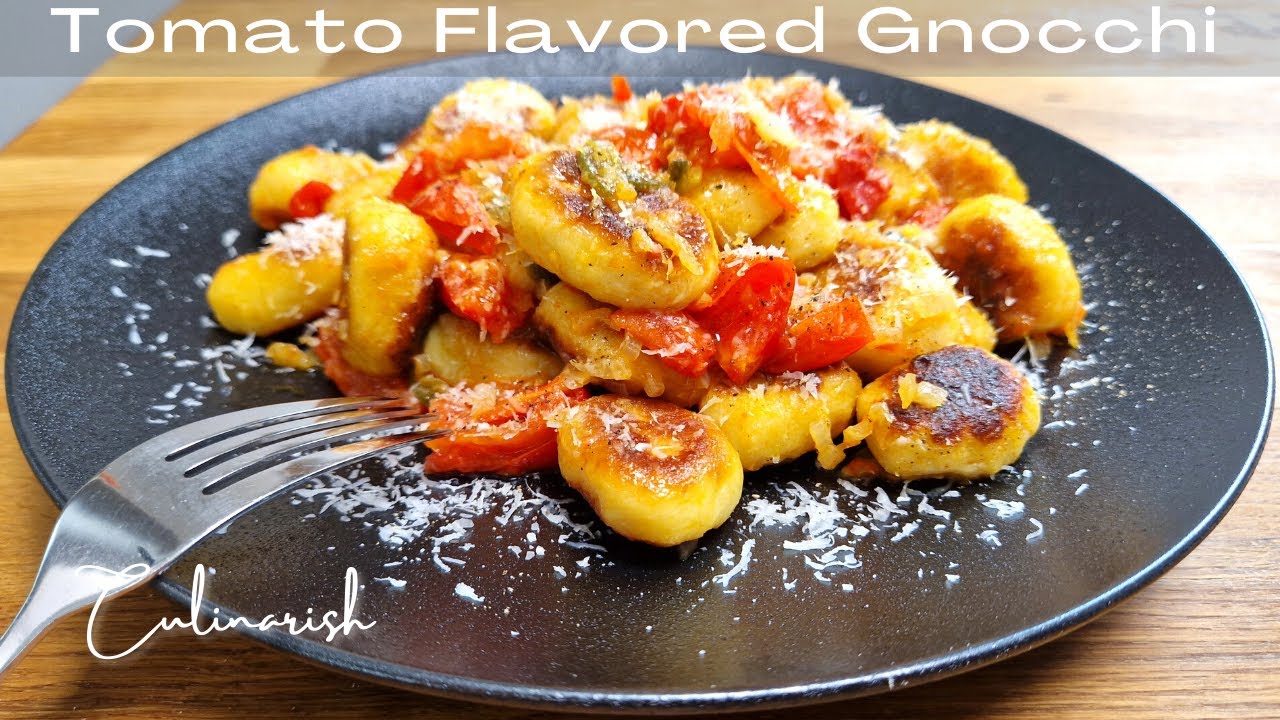 Homemade Gnocchi With Tomato Sauce