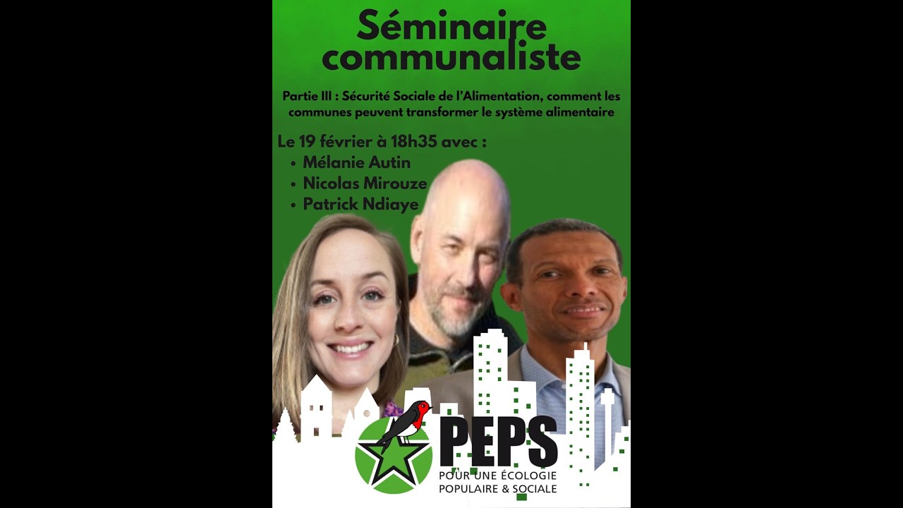 PEPS Webinaire #3 ALIMENTATION