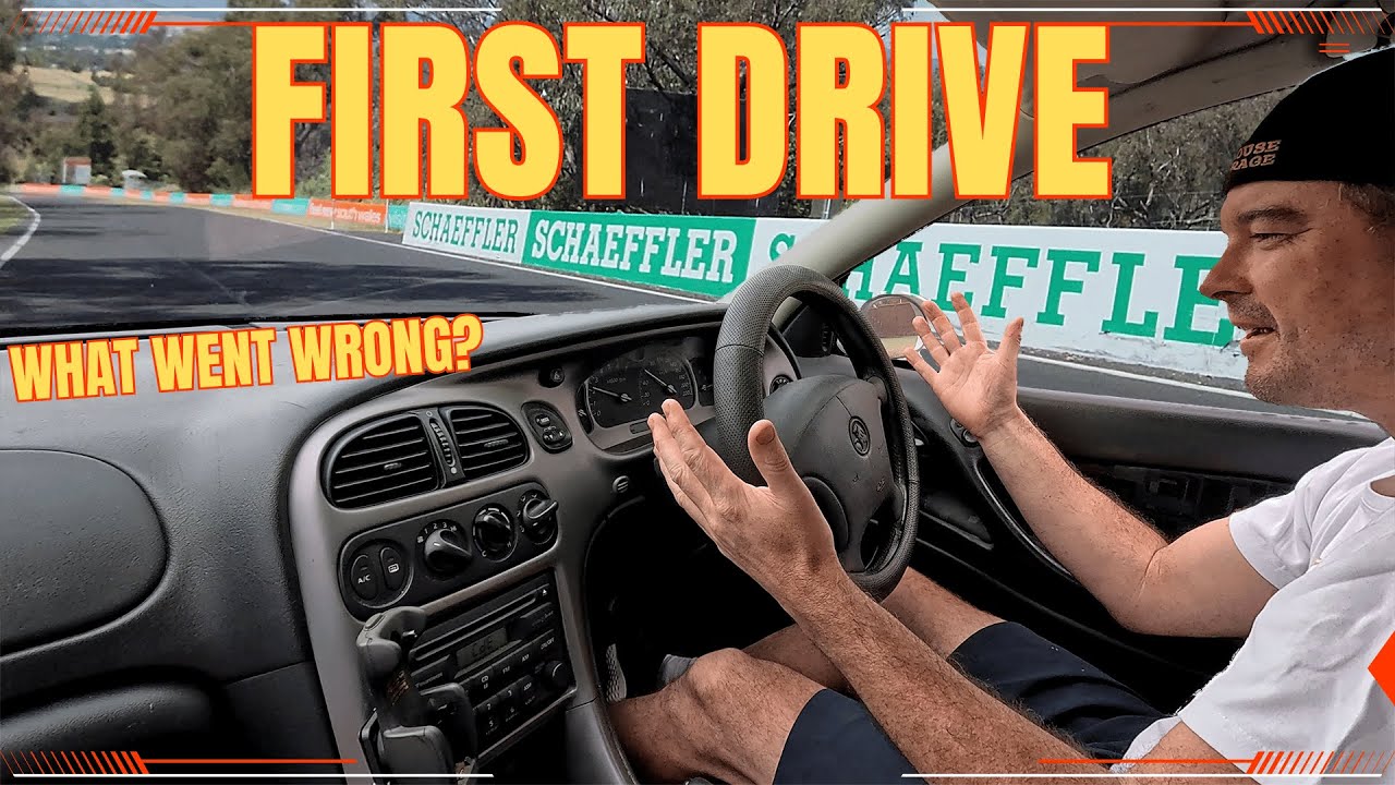 First Drive of my Fully Rebuilt VX SS Holden Commodore