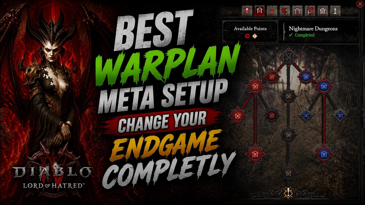 BEST Warplan META Setup Explained - CHANGE YOUR ENDGAME COMPLETELY