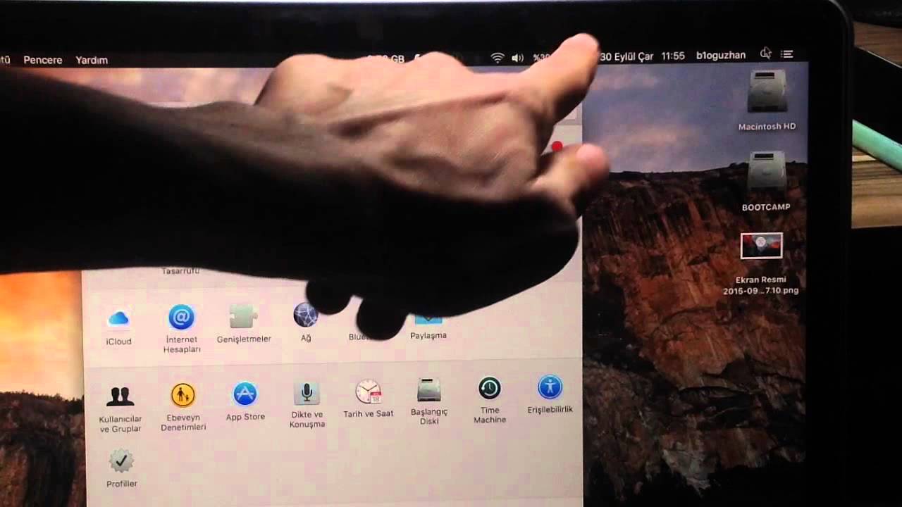 Mac OS X 10.11 El Capitan - Retina MacBook Pro'ya Kurdum