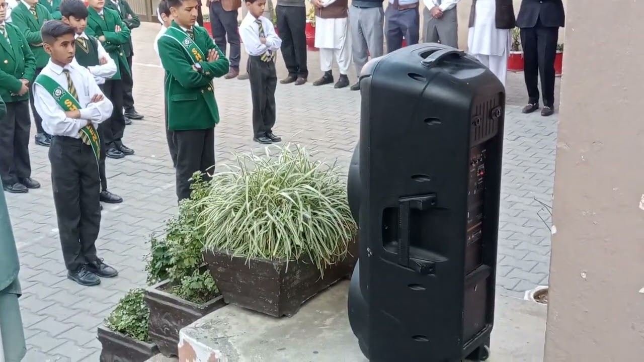 شاہین انٹرنیشنل سکول اینڈ کالج اسمبلی میں شان فاروق اعظم رضی اللہ تعالیٰ عنہ کی منقبت