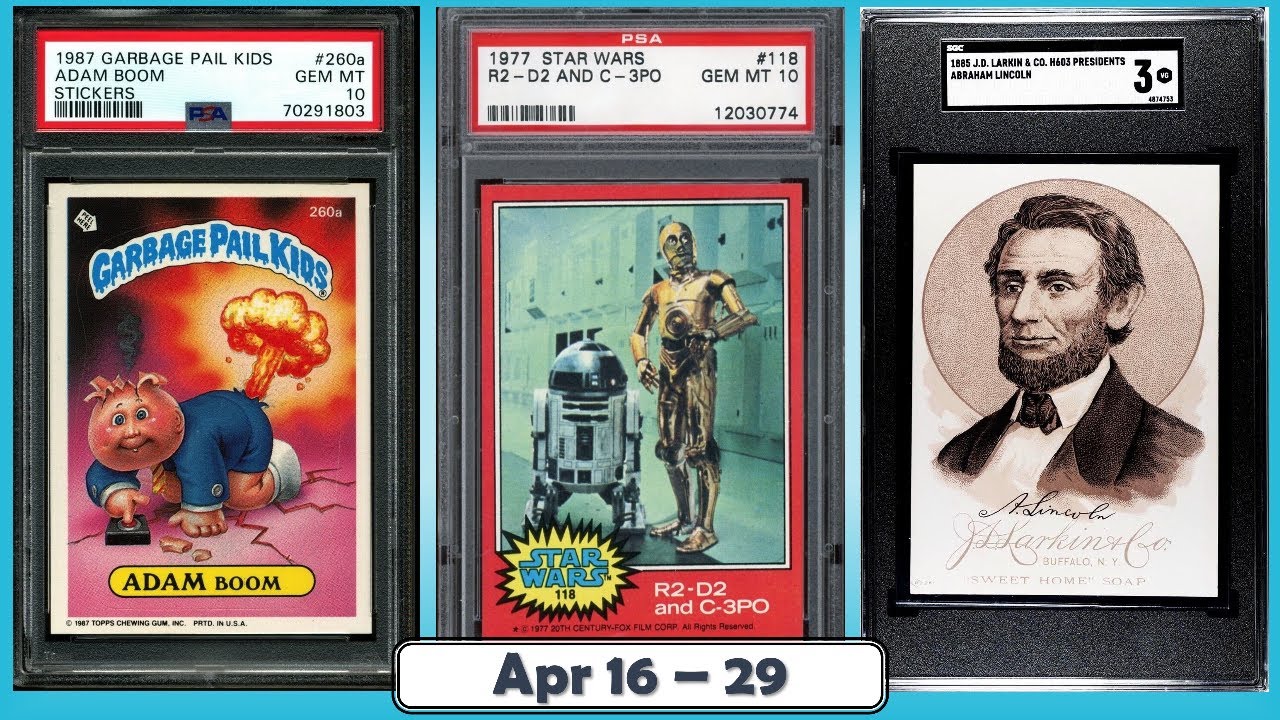 TOP 25 Highest Selling Vintage Non Sports Trading Cards on eBay | Apr 16 - 29, Ep 53
