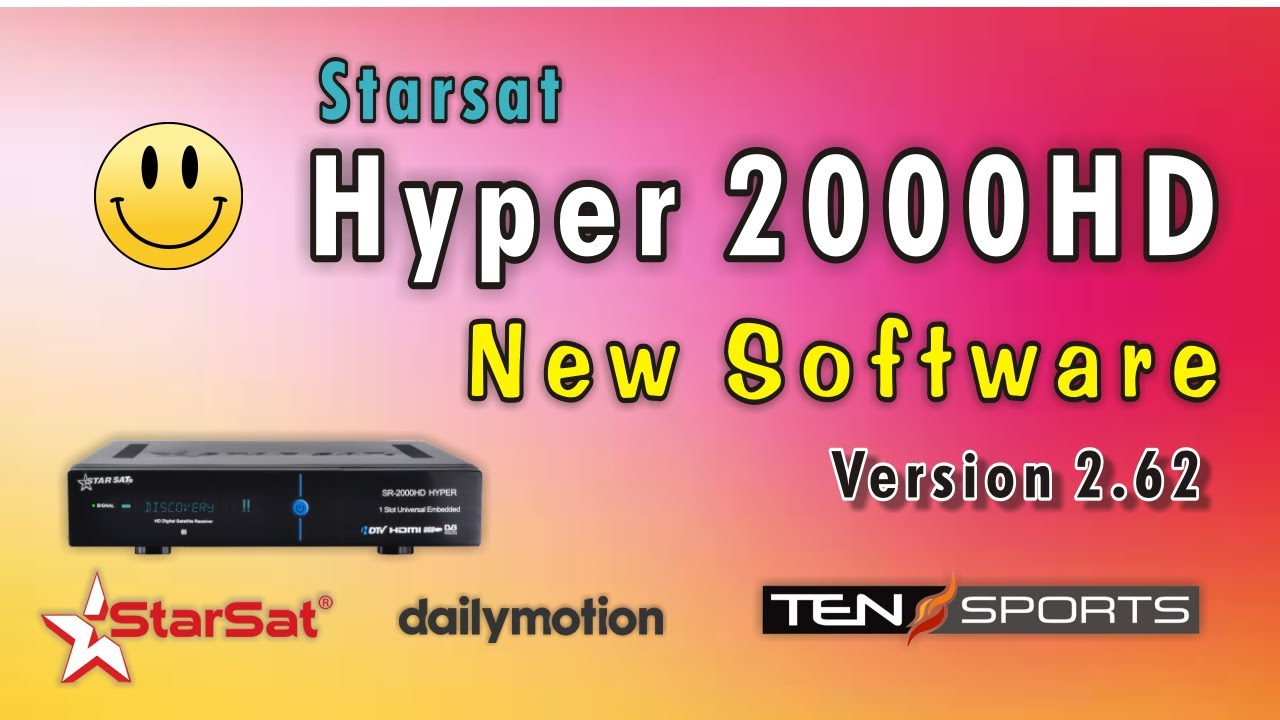 How to online upgrade Starsat SR-2000HD Hyper Software 2.62 | Rohan Khan Tech