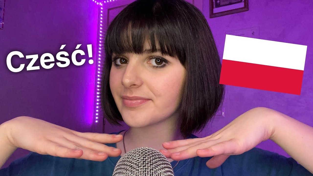 ASMR Teaching You Basic Polish 🇵🇱