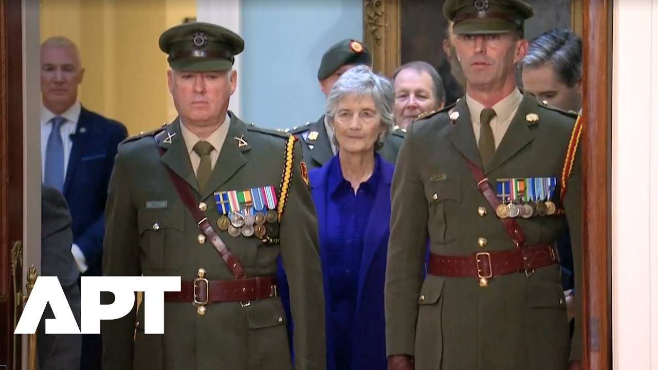 President-Elect Catherine Connolly Arrives at Dublin Castle | Ireland’s 10th President Inauguration
